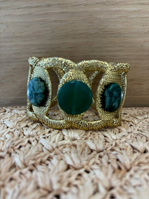 Bracelet Osiris Stone Vert Boks&Baum