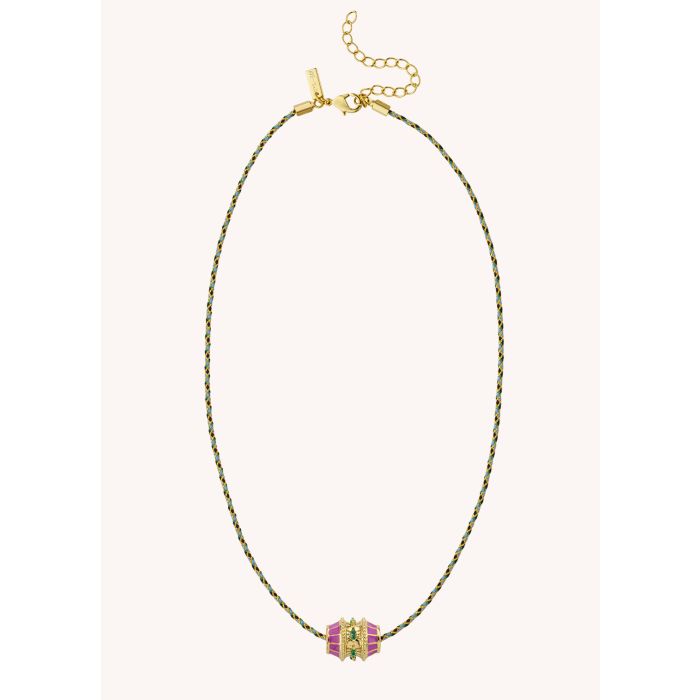 Collier Fuchsia Talisman - MYA-BAY